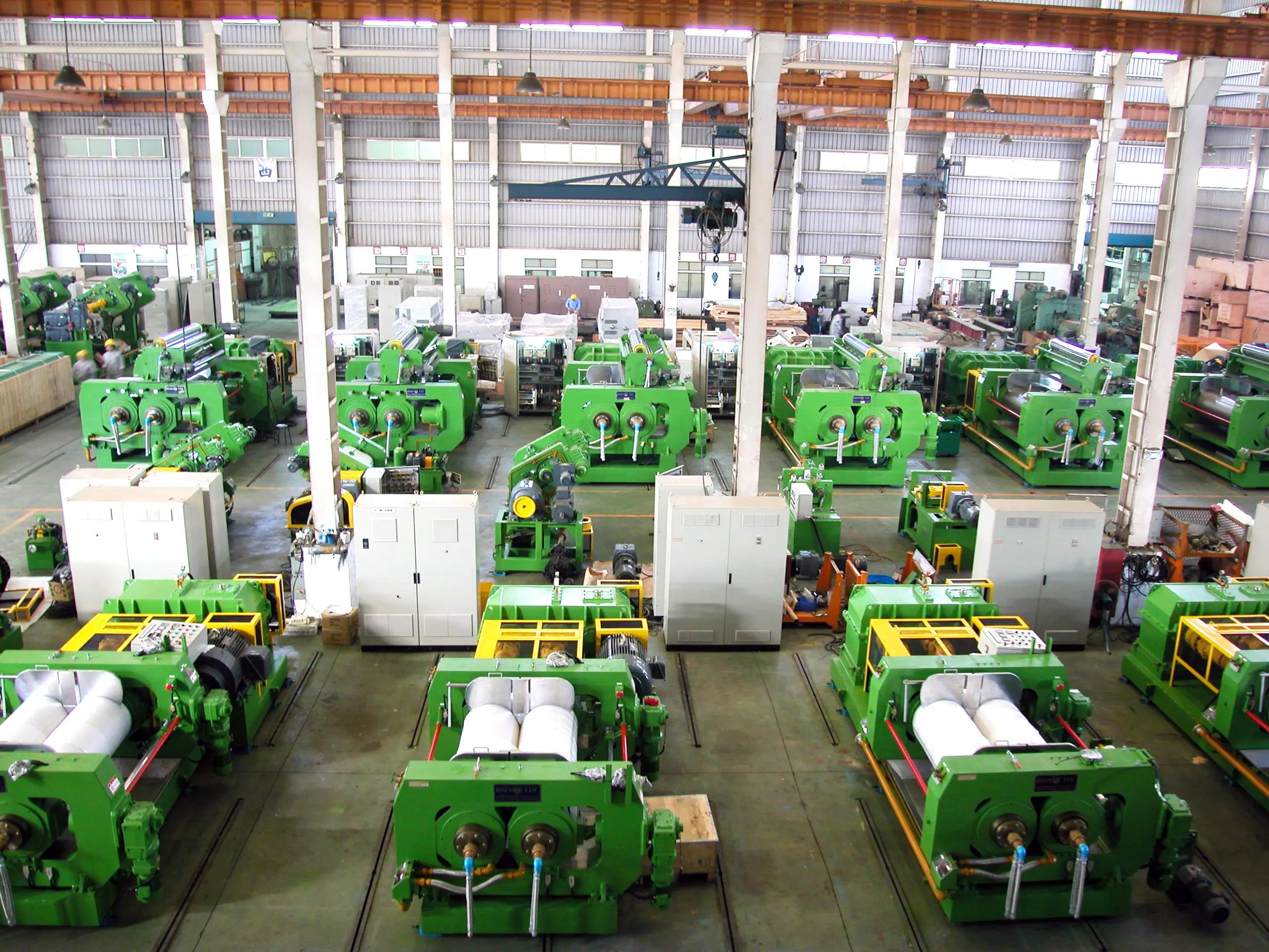 Maskiner i LIDA Rubber Factory